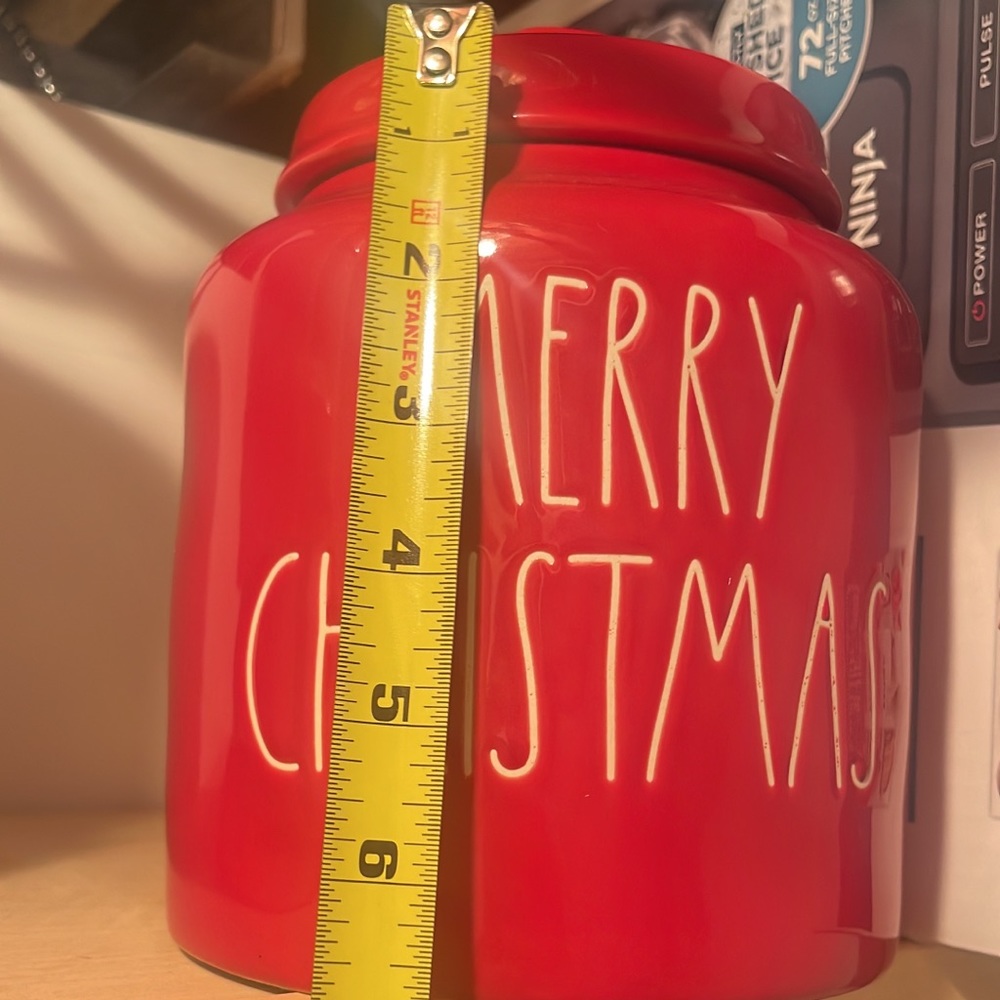 Rae Dunn Christmas canister (Rare)